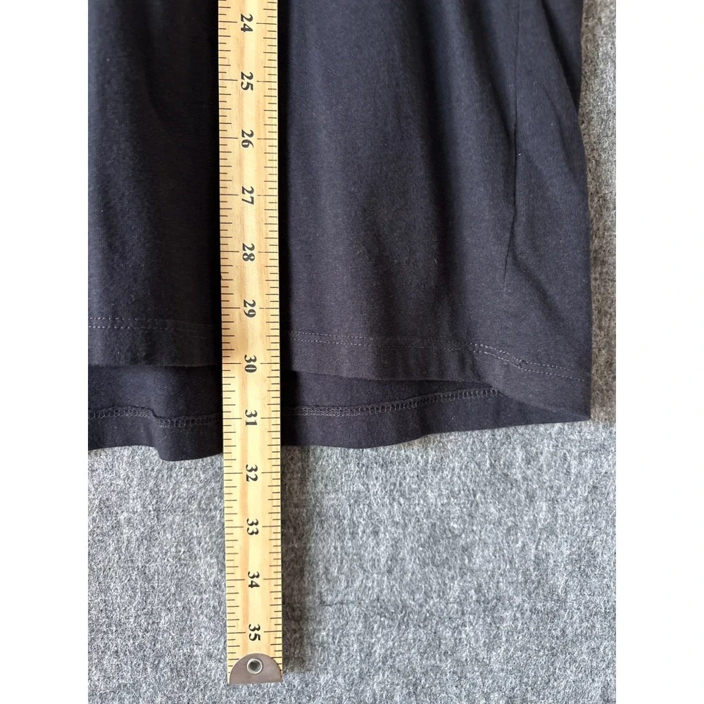 True Religion Mens XXL Colorblock Graphic T-Shirt Black Burgundy‎ TRUE 02 Tee